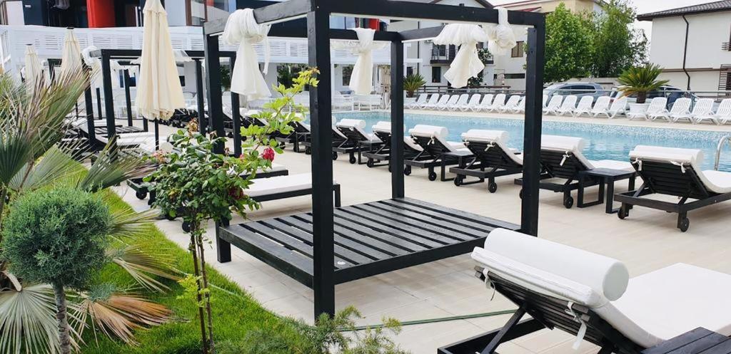 Apartament Unique Relax Apartman Năvodari Kültér fotó